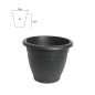 MACETA CAMPANA GRIS 28 INTER 33 EXT