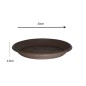 PLATO SIENA CHOCOLATE 20CM.