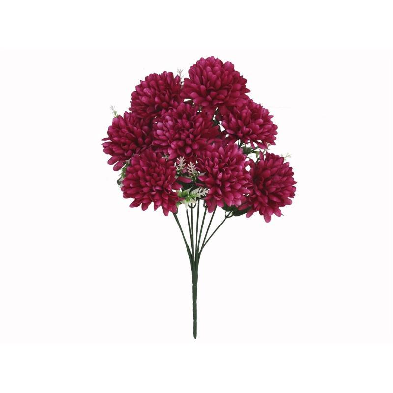 RAMO CRISANTEMO SUPER X8 42 CM VIOLETA