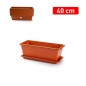 JARDINERA + PLATO 40 CM