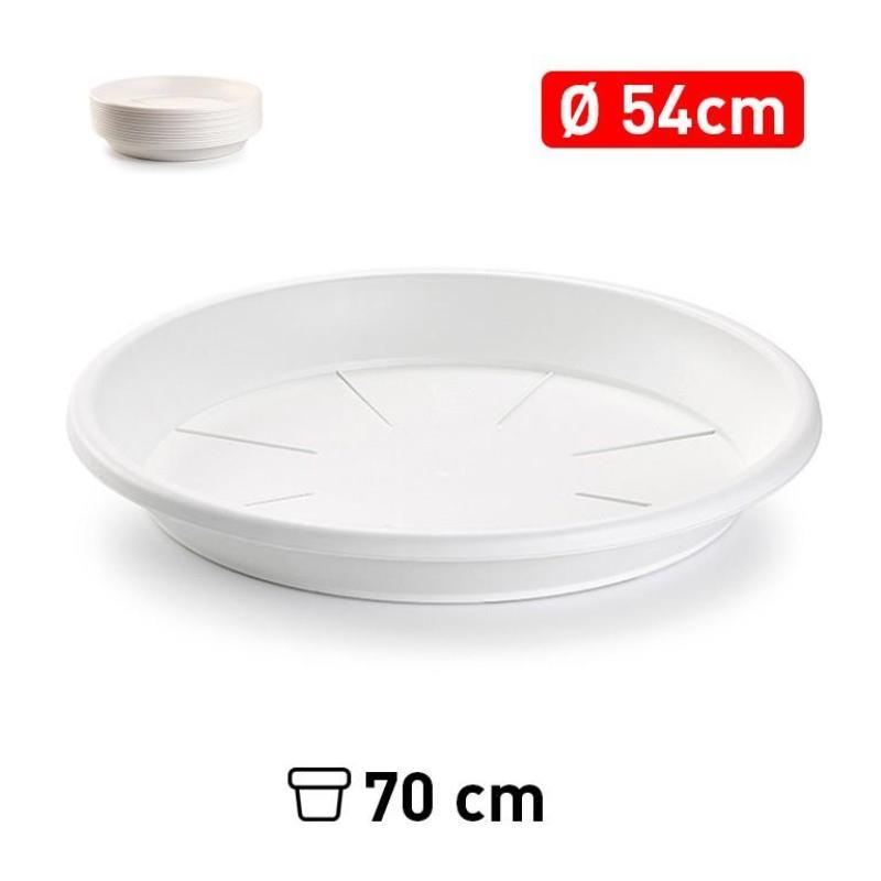 PLATO MACETA 54 CM BLANCO