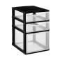 M/1 CAJ MED +  2 PQÑ 260X340X390 NEGRO