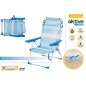 SILLA ALTA ALU PLEG 48X60X90 MC COJIN+ASAS-MALLORCA