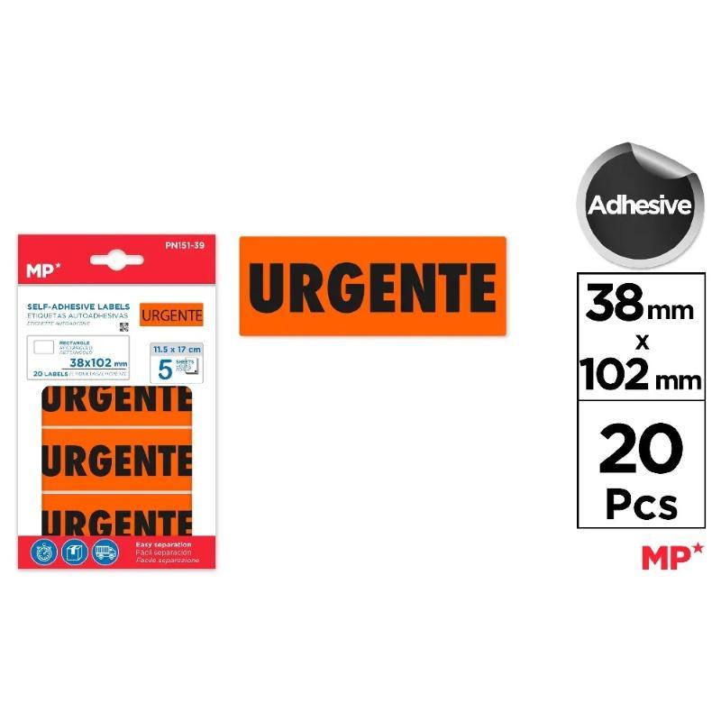 ETIQUETAS ADHESIVAS 5 HOJAS