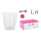 SET 6 VASOS 340 CC APOLLON