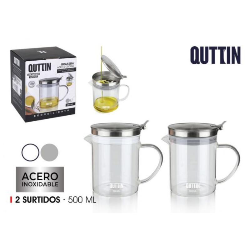 GRASERA ACEITE BOROSILICAT 500 ML QUTTIN