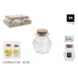 TARRITO VIDRIO TAPON CORCHO 60 ML