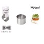 EMPLATADOR INOX RED 6X4.5 CM QUTTIN