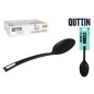 CUCHARA NYLON 29X6 CM NEGRA QUTTIN