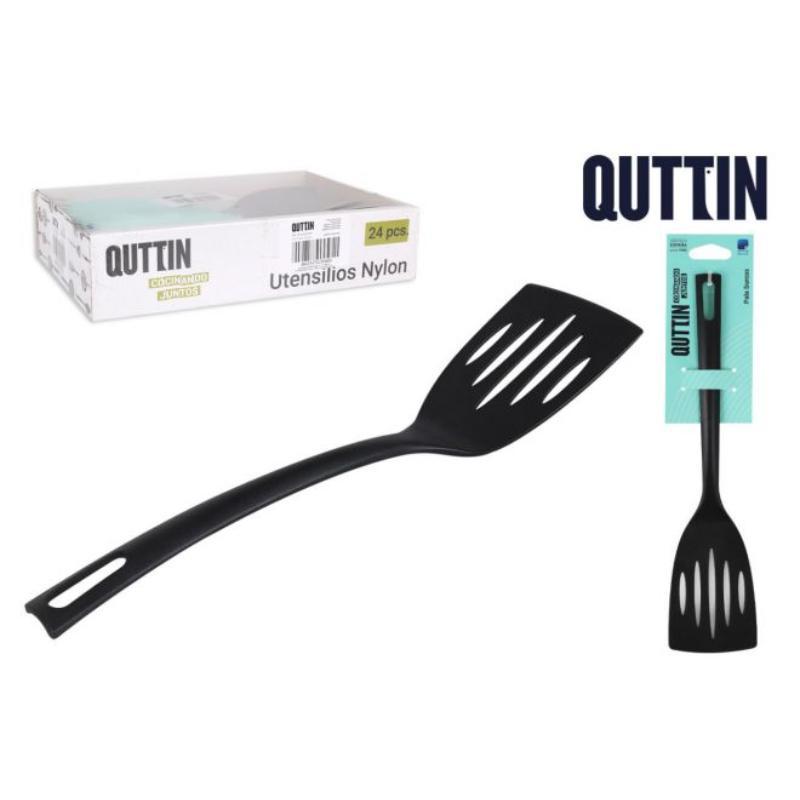 PALA SURCOS NYLON 30X7 CM NEGRA QUTTIN