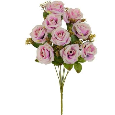 RAMO ROSAS (A) X9-44 CM MALVA