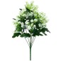RAMO RELLENO MINI FLOR X9-51 CM BLANCO