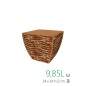 MACETA CUADRADA 24 CM IML ENEA