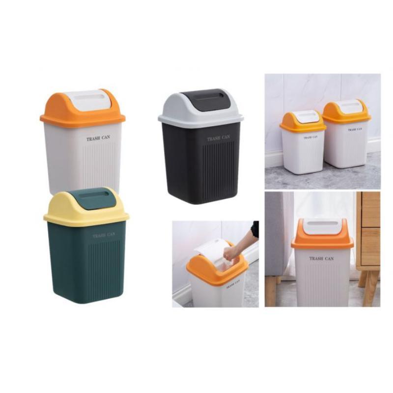 PAPELERAS PVC 3 COL 24X24X29 CM.