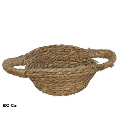 CESTA C/ASAS NATURA 20X10 CM