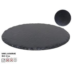 PLATO PRESENTACION RED BLACK 30 CM