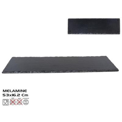 PLATO PRESENTACION NEGRO 53X16.2 CM