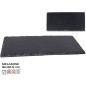 PLATO PRESENTACION NEGRO 16X32.5 CM