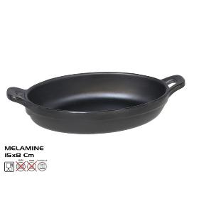 PAELLA MINI NEGRA 15X8 CM