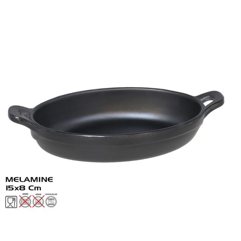PAELLA MINI NEGRA 15X8 CM