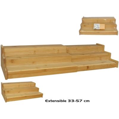 ORGANIZADOR DE COCINA 3 ALTURAS 33X19.5X11 CM