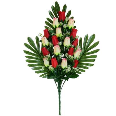 CONJUNTO CAPULLOS SATIN X 18-61 CM ROJO