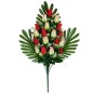 CONJUNTO CAPULLOS SATIN X 18-61 CM ROJO