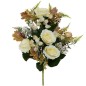 CONJUNTO ROSAS-ENKIAN (A) X 16-59 CM CREMA