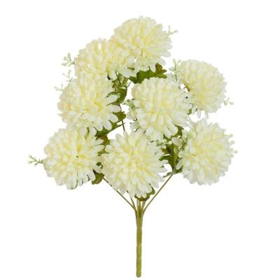 RAMO CRISANTEMO (A) X 8-42 CM CREMA