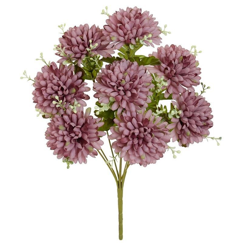 RAMO CRISANTEMO (A) X 8-42 CM MALVA