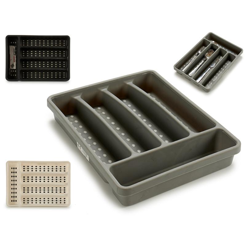 CUBERTERO PLASTICO 5 DEPARTAMENTOS