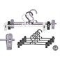 SET 4 PERCHAS PINZAS 3 COLORES SURT OSC