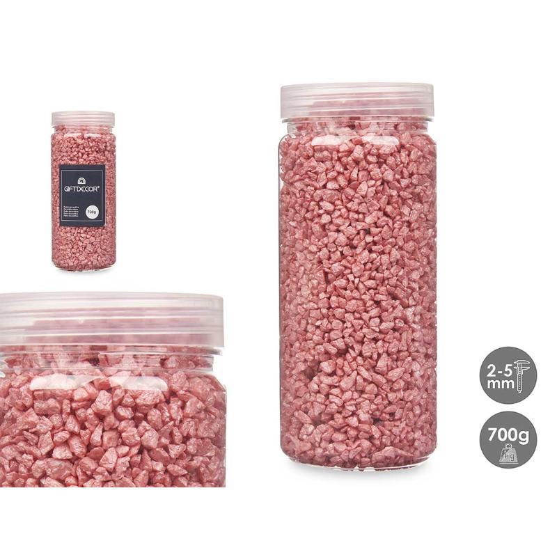 BOTE PIEDRA 2 5 MM METALIZADA 700G TEJA