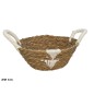 CESTA REDONDA CON ASAS TUNEZ 22X9 CM