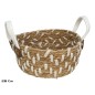CESTA REDONDA CON ASAS LIBERIA 28X13 CM