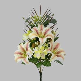 RAMO LILY T/NATURAL X FRONTAL 55 CM SALMON