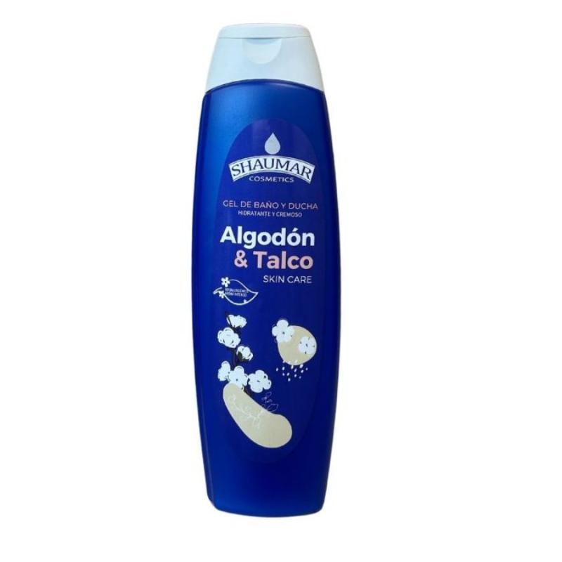 SHAUMAR GEL BAÑO 750 ML ALGODON &TALCO