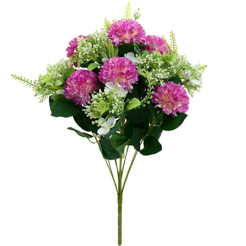 RAMO CRISANTEMO X 13-57 CM VIOLETA