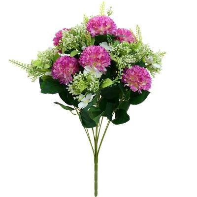 RAMO CRISANTEMO X 13-57 CM VIOLETA