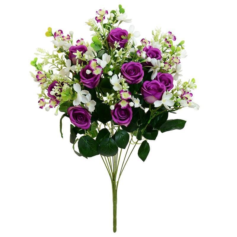 RAMO CAPULLITOS X11-57 CM VIOLETA