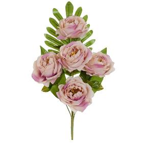 CONJUNTO PEONY (A) X5-50 CM ROSA