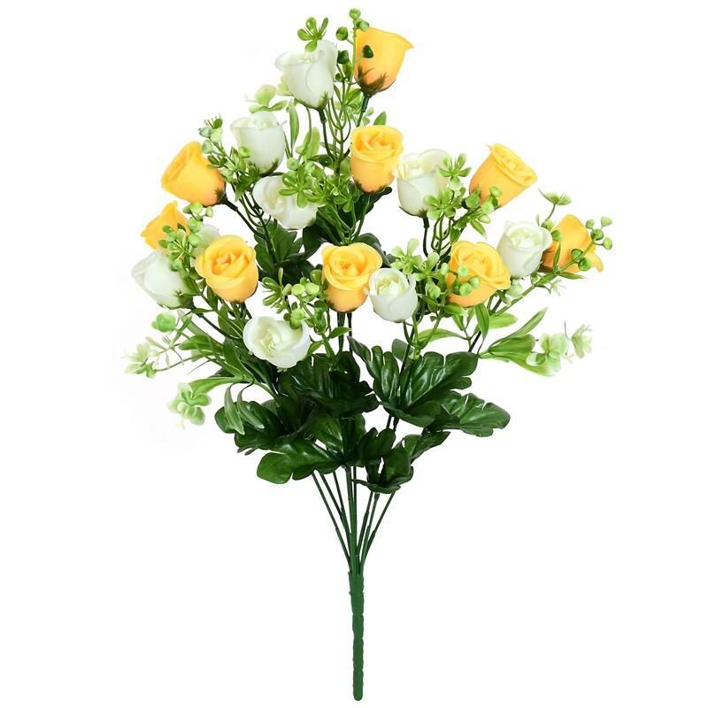 RAMO CAPULLOS MINI X9 X18-50 CM AMARILLO