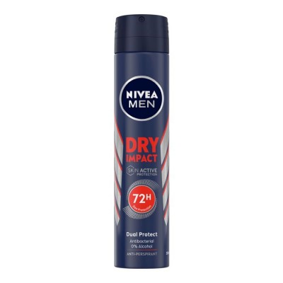 NIVEA DESOD SPRAY 200ML. MEN DRY IMPACT