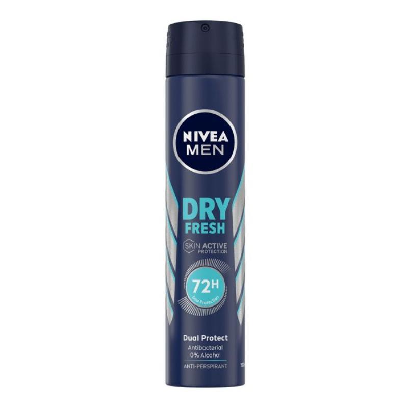 NIVEA DESOD SPRAY 200ML. MEN AZUL DRY FRESH