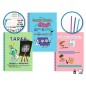 CUADERNO SCHOOL A4 120 HOJAS C/PEGATINAS
