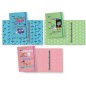 CARPETA A4 4 ANILLAS C/GOMA SCHOOL