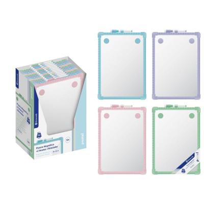 PIZARRA MAGNETICA PASTEL DOB CARA C/2 IMAN ROTULAD