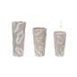FLORERO PORCELANA 13X26 NAT/BLANCO