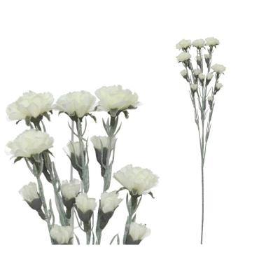 VARA CLAVELLINA FLOCADA X5-59 CM BLANCO