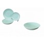 PLATO GRES 20 CM AZUL
